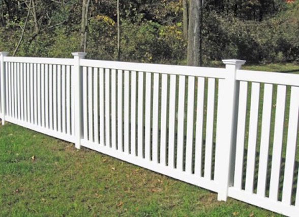 Fence newly made by Barry Homes